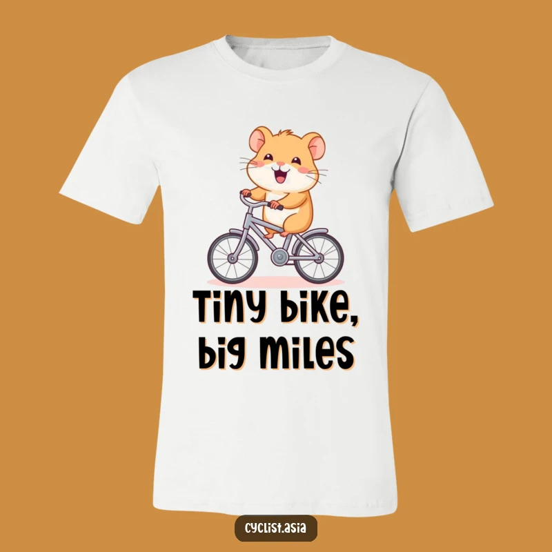 Funny Hamster Bike Ride Tee: Joyful Hamster T-Shirt, the Ultimate Funny Gift